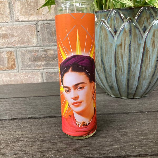 Frida Kalho Prayer Candle