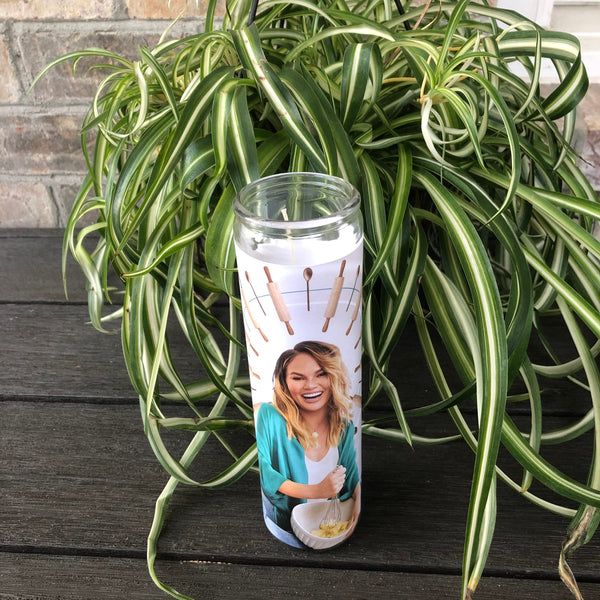 Chrissy Teigen Prayer Candle