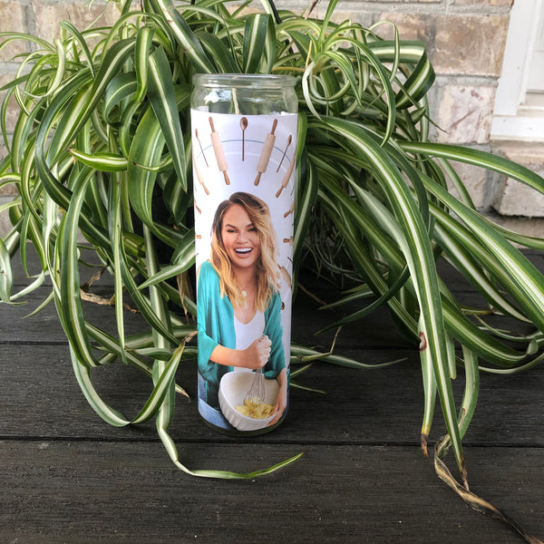 Chrissy Teigen Prayer Candle