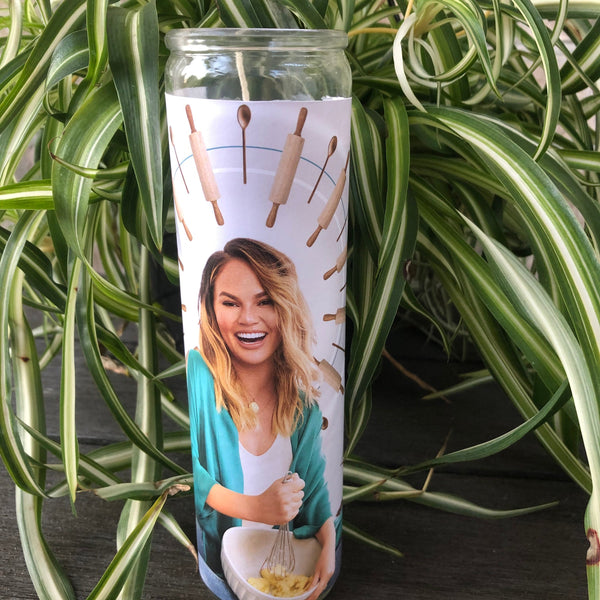 Chrissy Teigen Prayer Candle