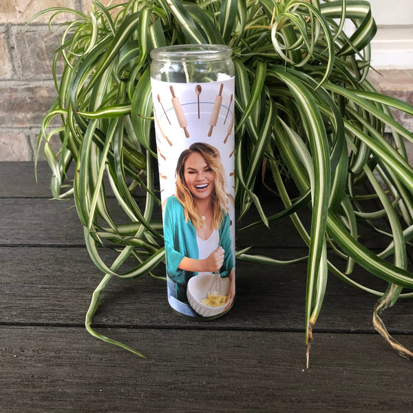 Chrissy Teigen Prayer Candle