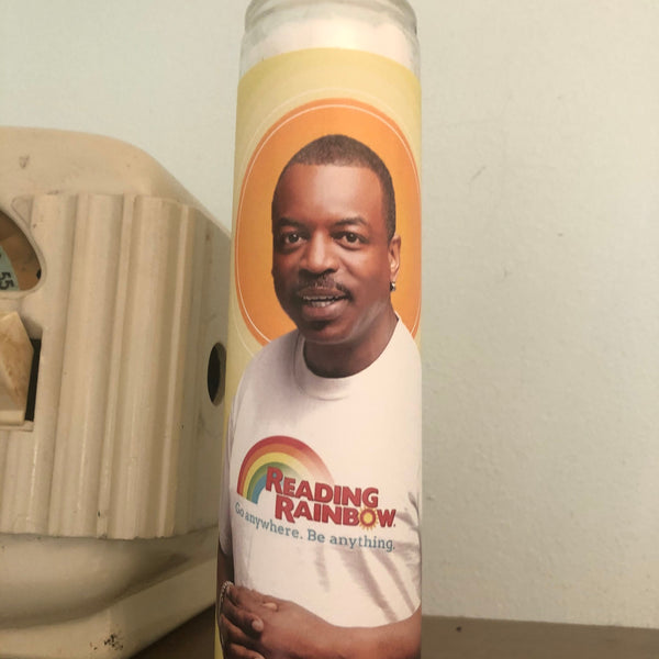 The PBS Saints Collection featuring Mr. Rogers, Bob Ross, and LaVar Burton