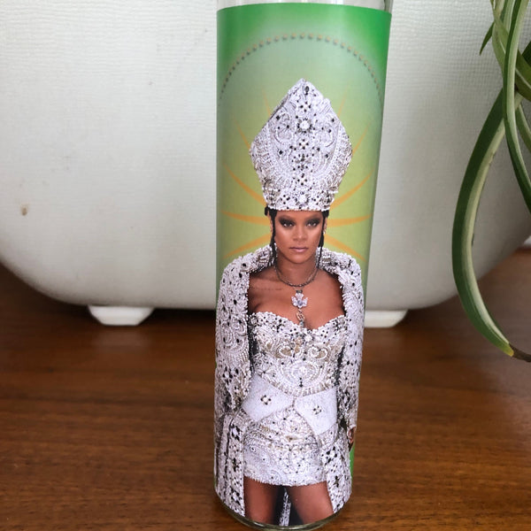 Rihanna Prayer Candle