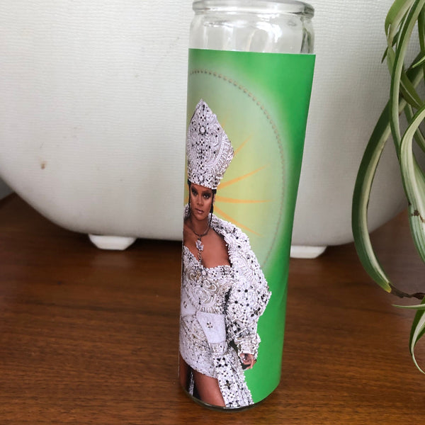 Rihanna Prayer Candle