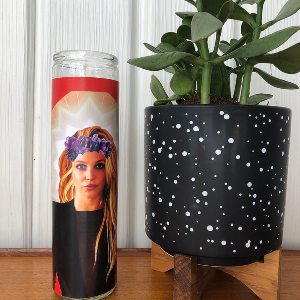Britney Spears Prayer Candle