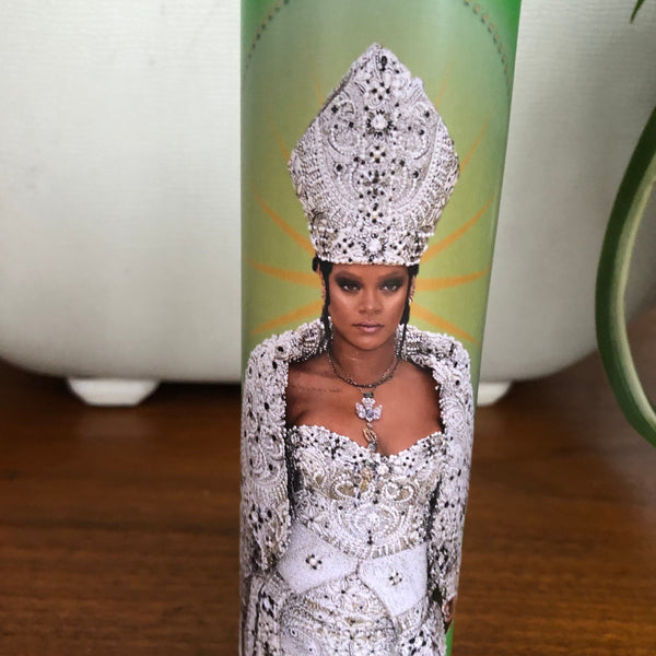 Rihanna Prayer Candle