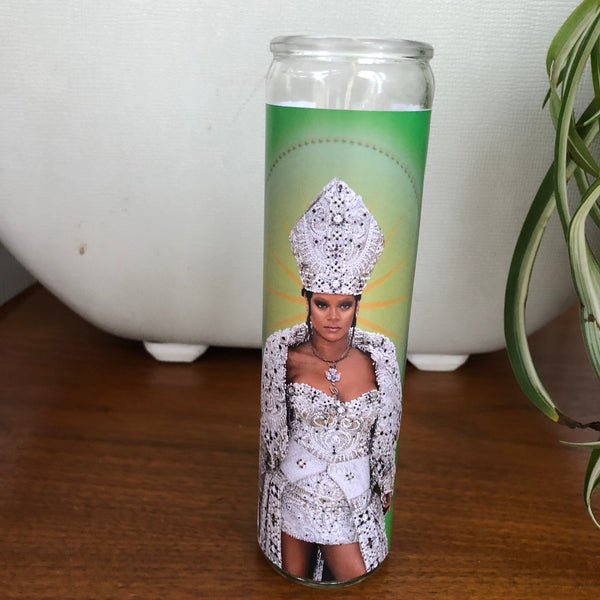 Rihanna Prayer Candle