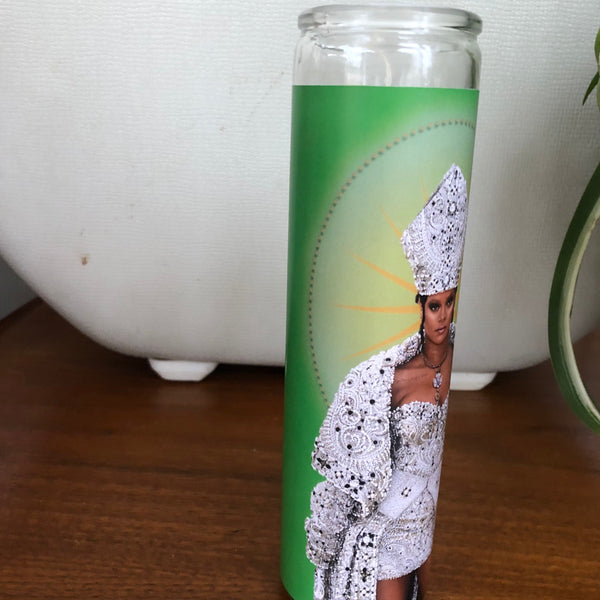 Rihanna Prayer Candle