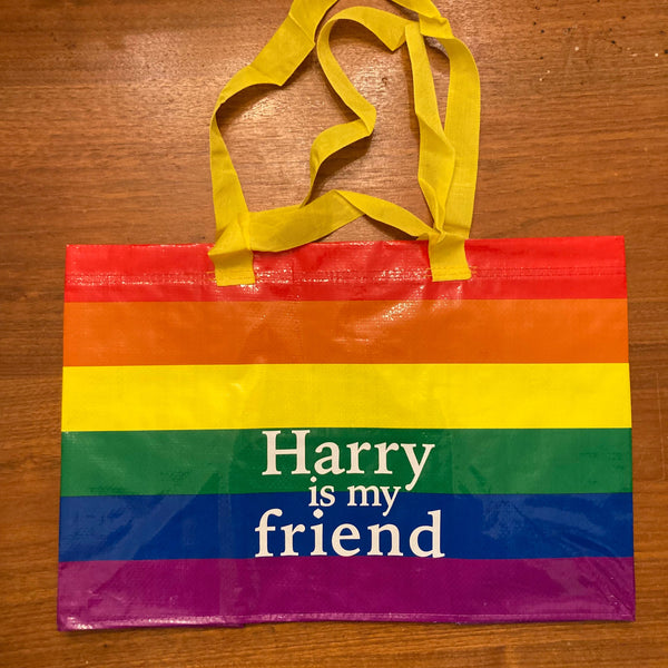 Harry is my friend large bag