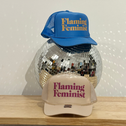 Flaming Feminist Hat