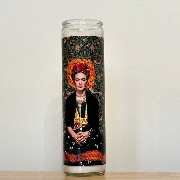 Frida Kalho Prayer Candle