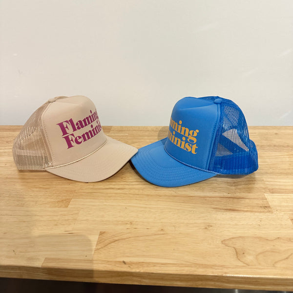 Flaming Feminist Hat