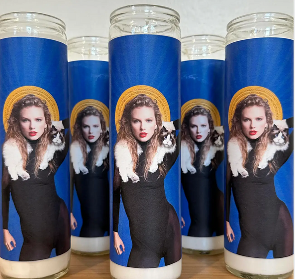 Taylor Swift Prayer Candle