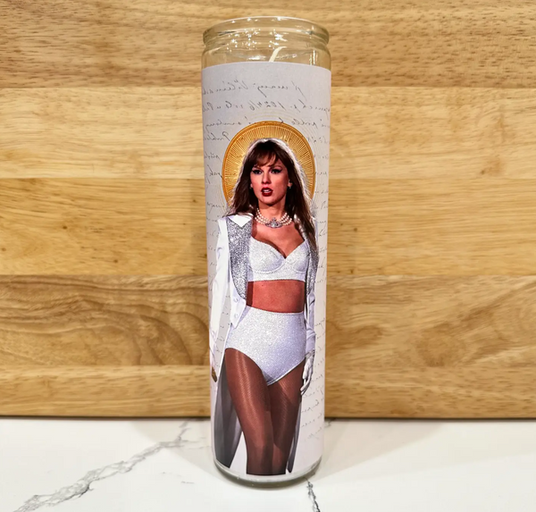 Taylor Swift Prayer Candle