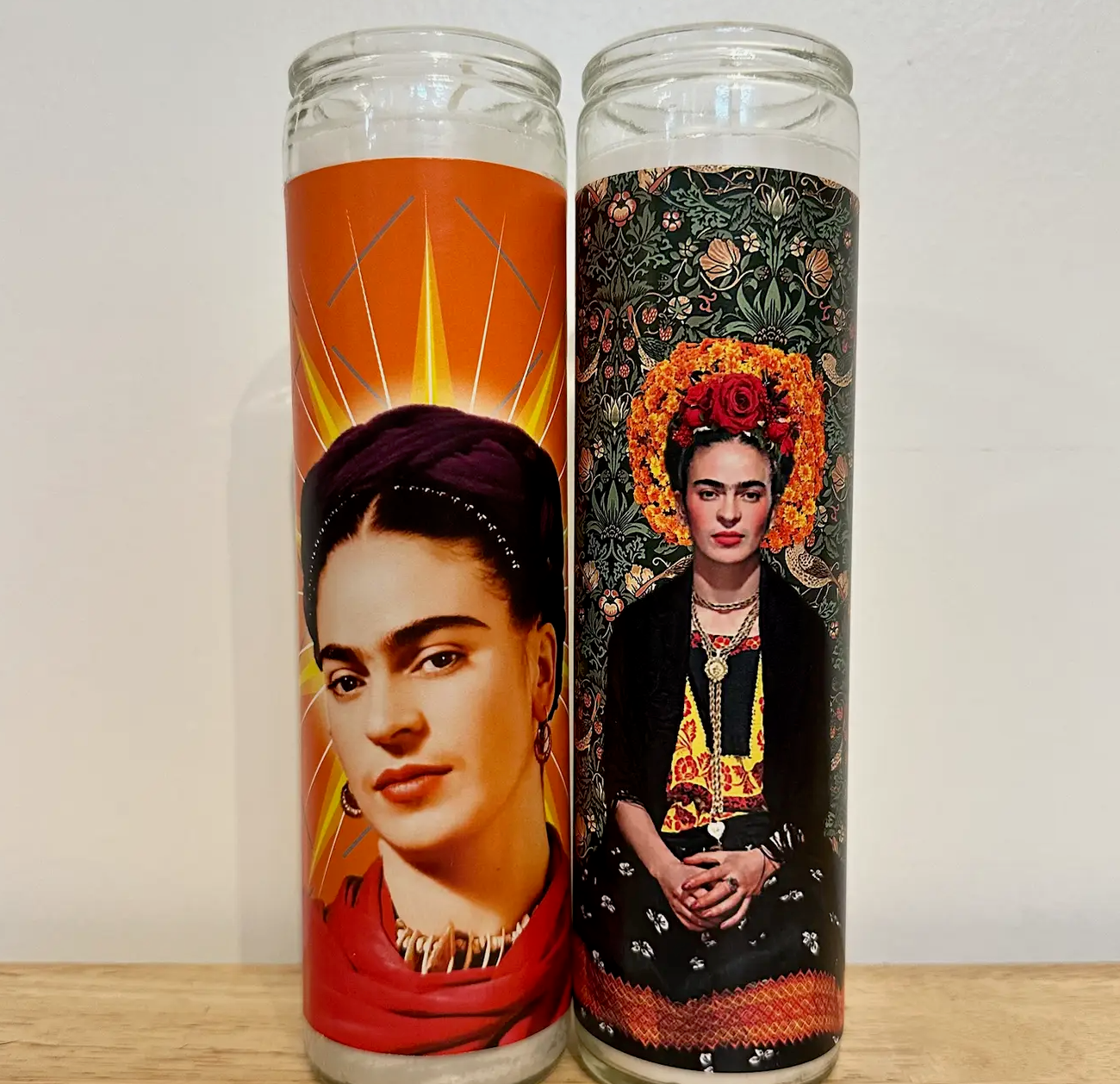 Frida Kalho Prayer Candle