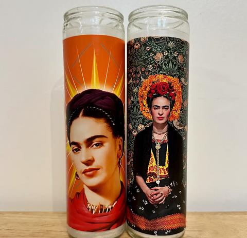 Frida Kalho Prayer Candle