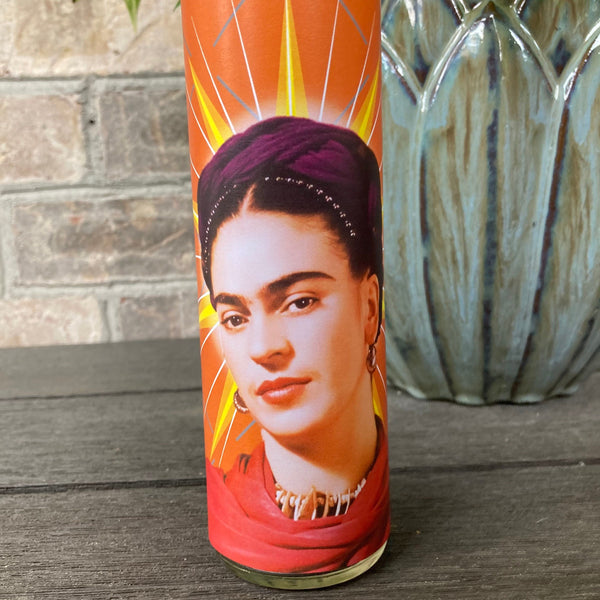 Frida Kalho Prayer Candle