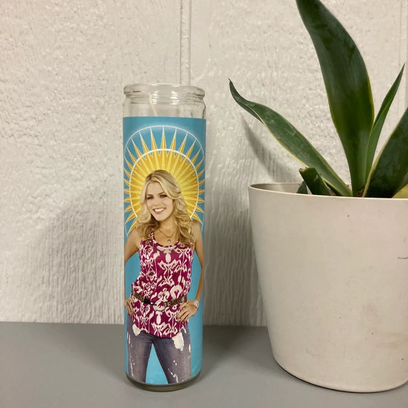 Busy Phillips Prayer Candle
