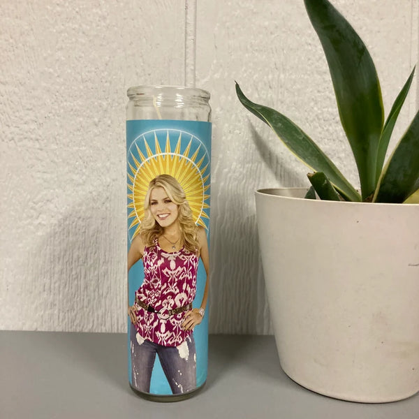 Busy Phillips Prayer Candle