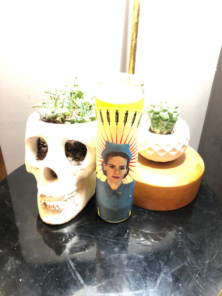 Nurse Ratched Horror Prayer Candle