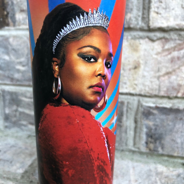 100% That Bitch, Lizzo Prayer Candle in Killer Red