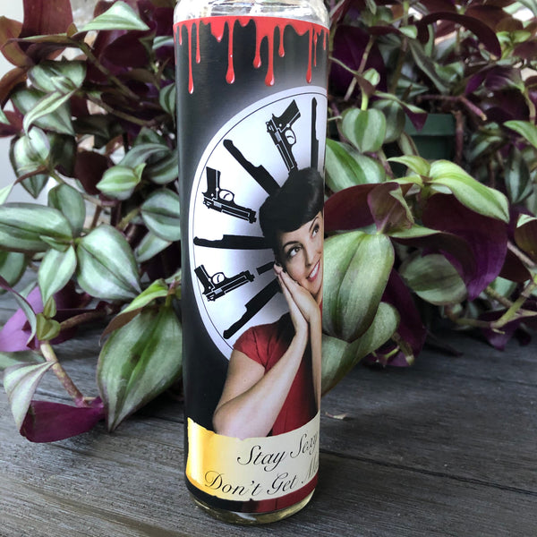My Favorite Murder Prayer Candle