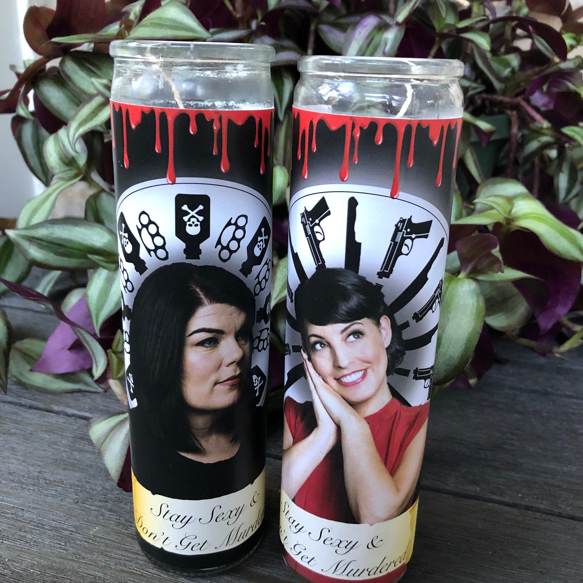 My Favorite Murder Prayer Candle