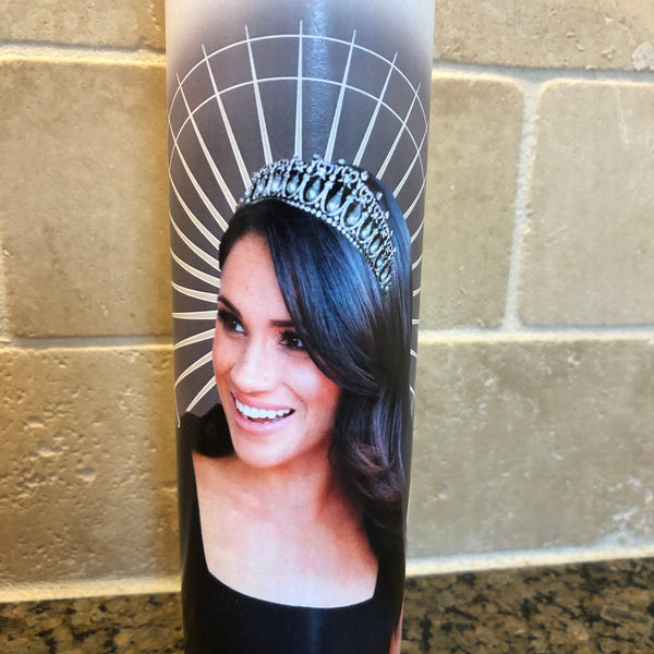 Meghan Markel Prayer Candle