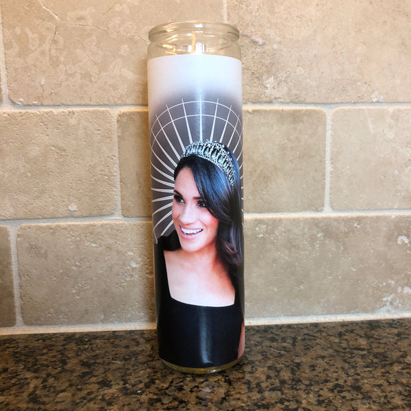 Meghan Markel Prayer Candle