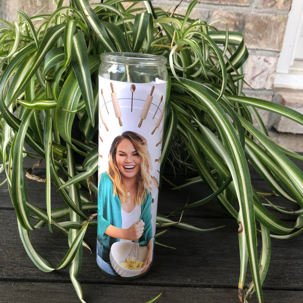 Chrissy Teigen Prayer Candle