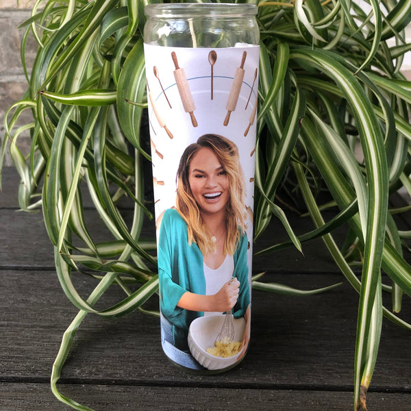 Chrissy Teigen Prayer Candle