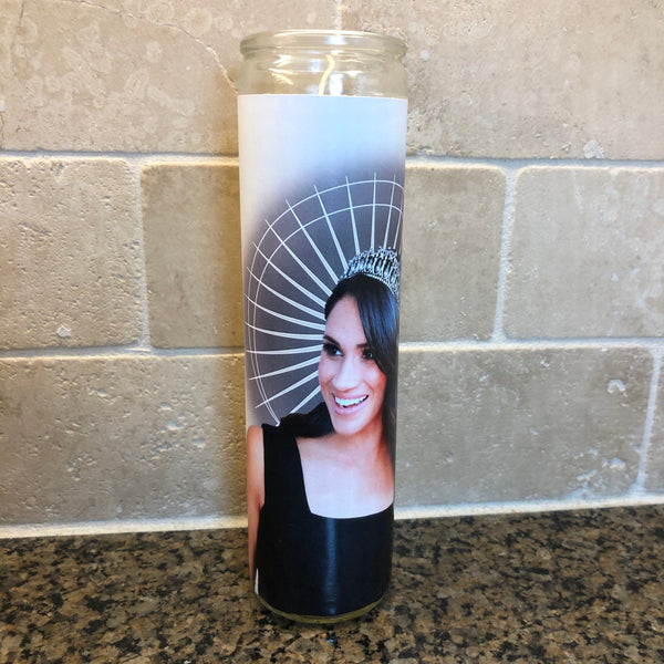 Meghan Markel Prayer Candle