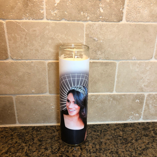 Meghan Markel Prayer Candle