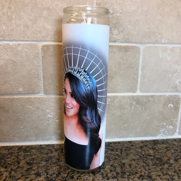 Meghan Markel Prayer Candle
