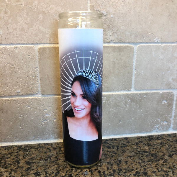Meghan Markel Prayer Candle