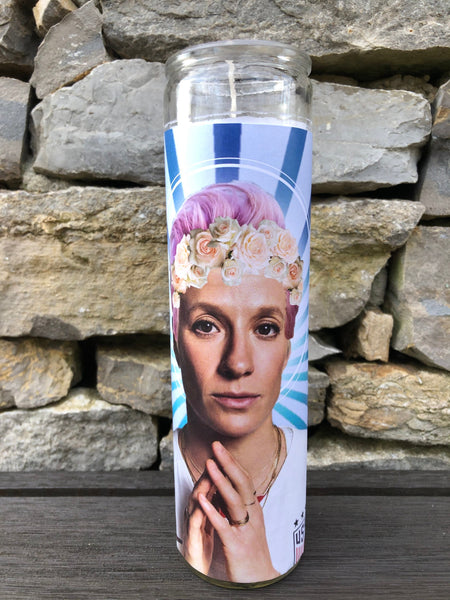 Megan Rapinoe Prayer Candle