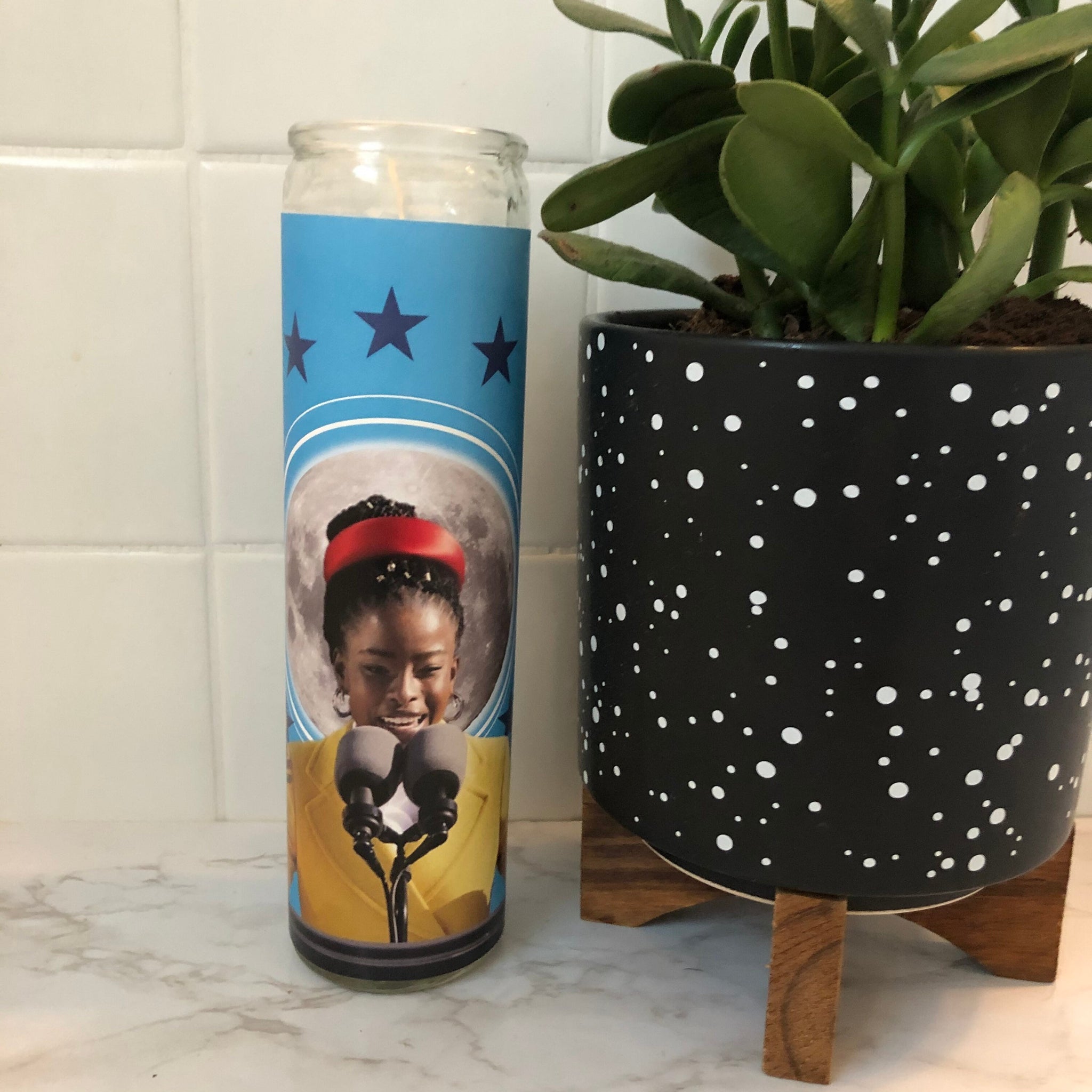 Amanda Gorman Prayer Candle