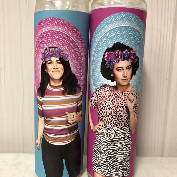 Broad City prayer candles