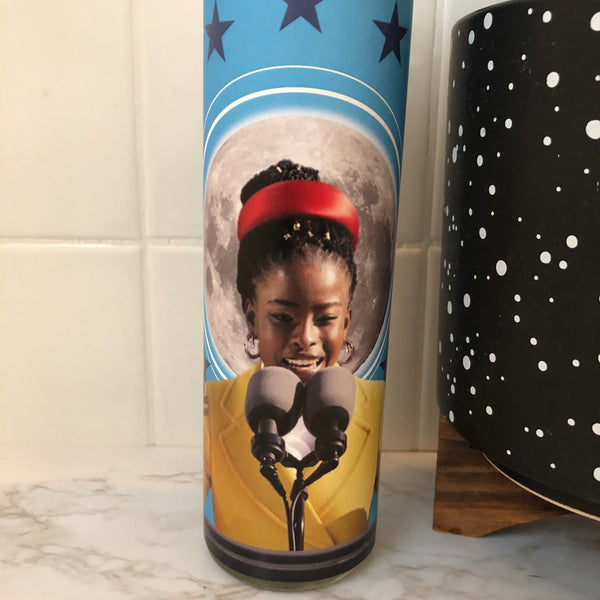 Amanda Gorman Prayer Candle