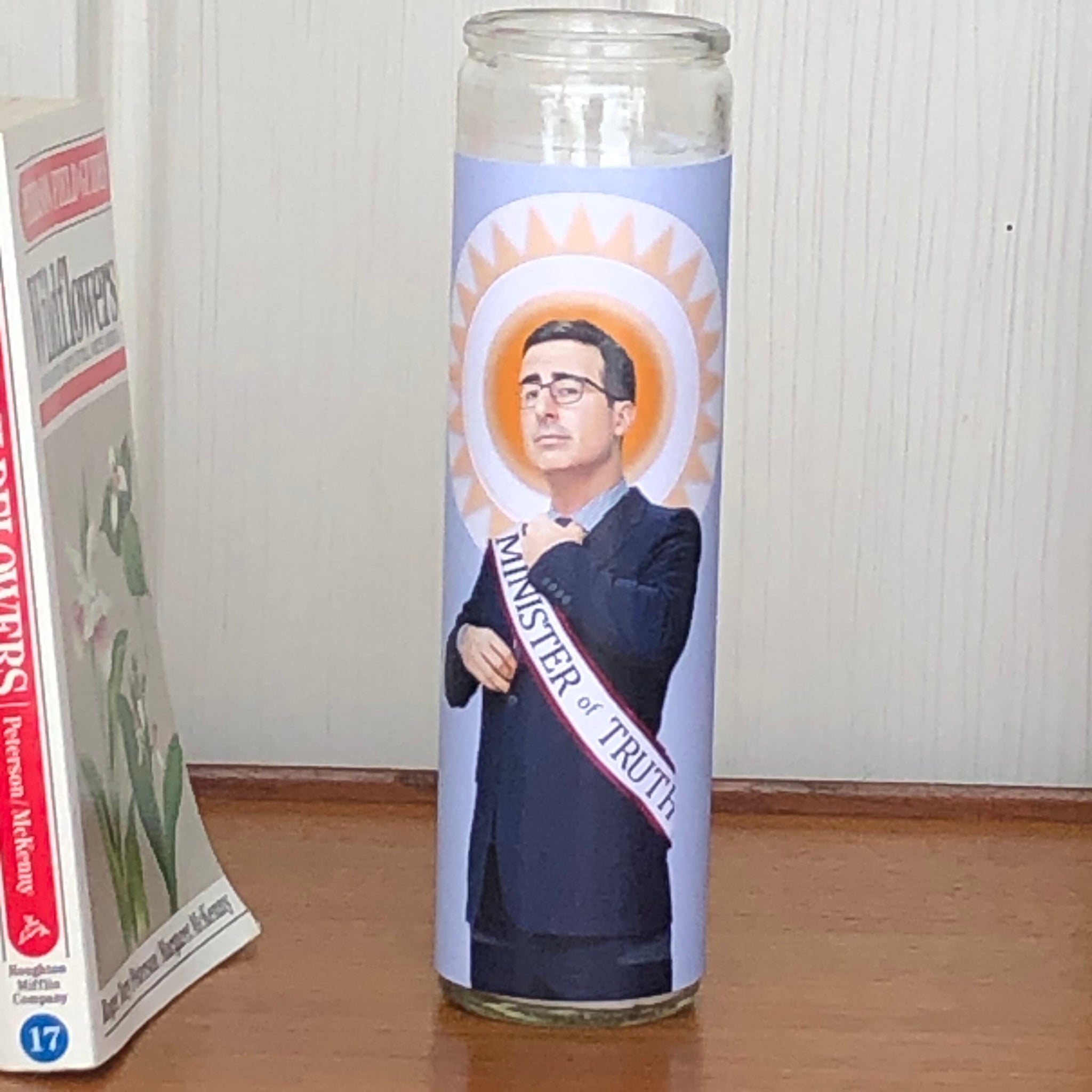 John Oliver Prayer Candle