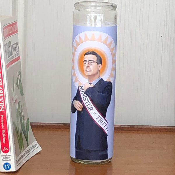 John Oliver Prayer Candle