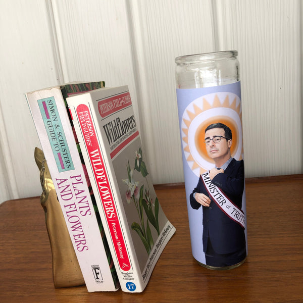 John Oliver Prayer Candle
