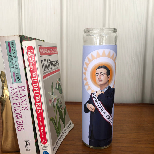 John Oliver Prayer Candle