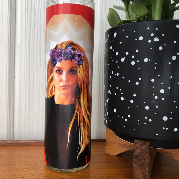 Britney Spears Prayer Candle
