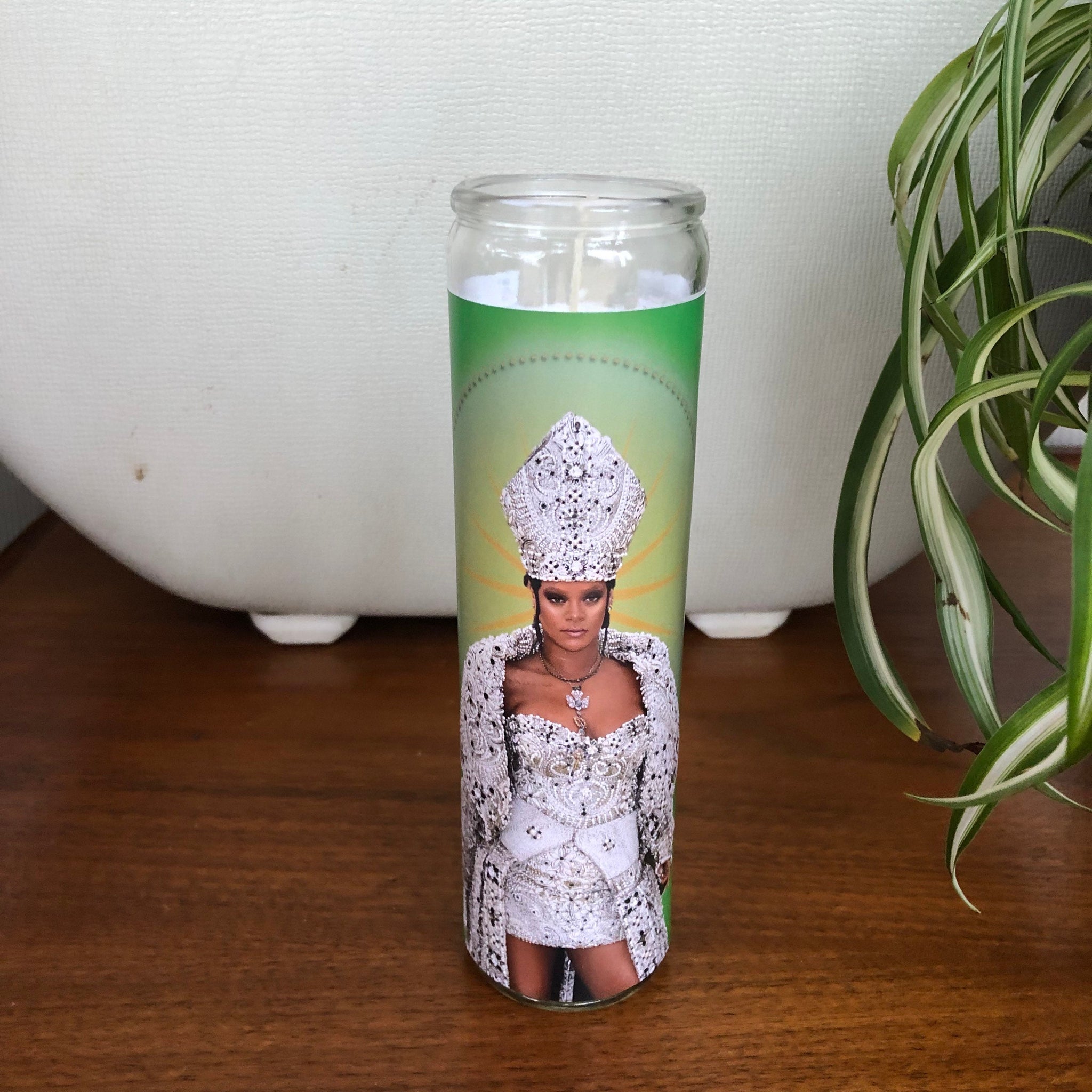 Rihanna Prayer Candle
