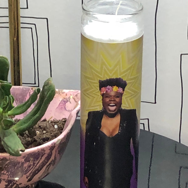 Leslie Jones Prayer Candle