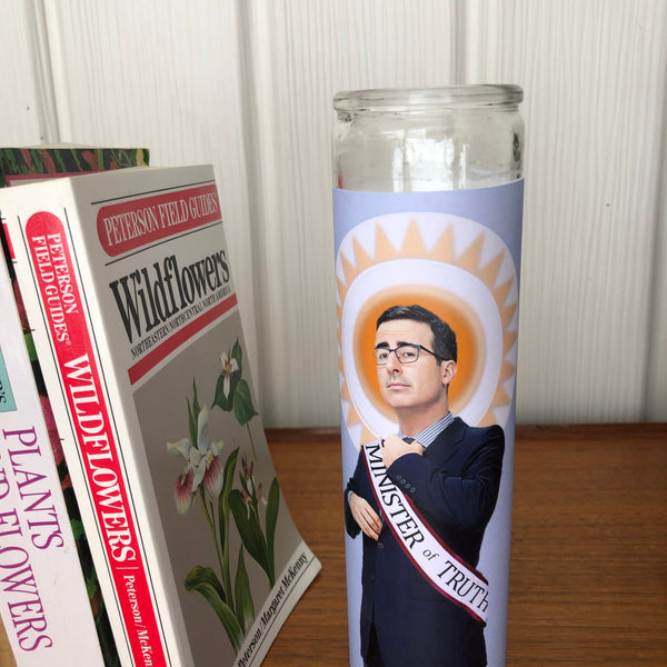 John Oliver Prayer Candle