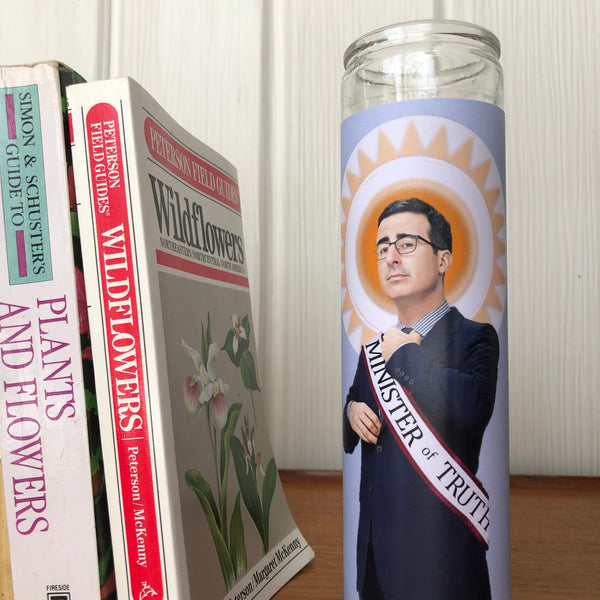 John Oliver Prayer Candle