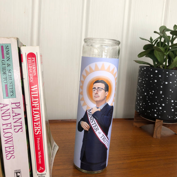 John Oliver Prayer Candle