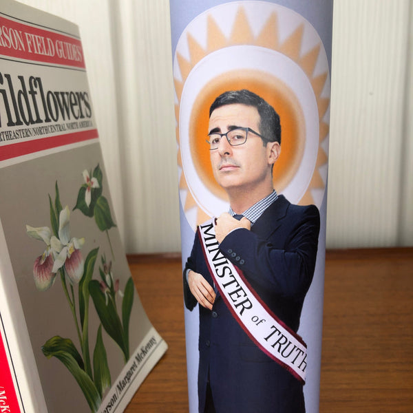 John Oliver Prayer Candle